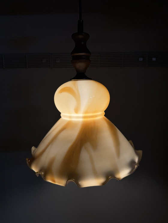 Image 1 of Lampe pendante vintage flammée Herda