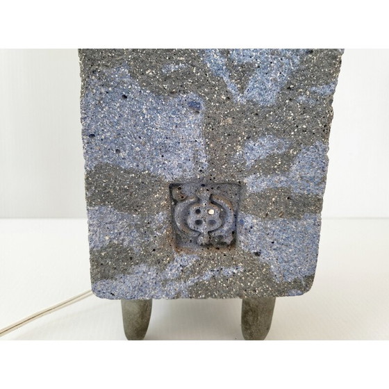 Image 1 of Lampe en ciment vintage, 1970