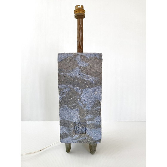 Image 1 of Lampe en ciment vintage, 1970