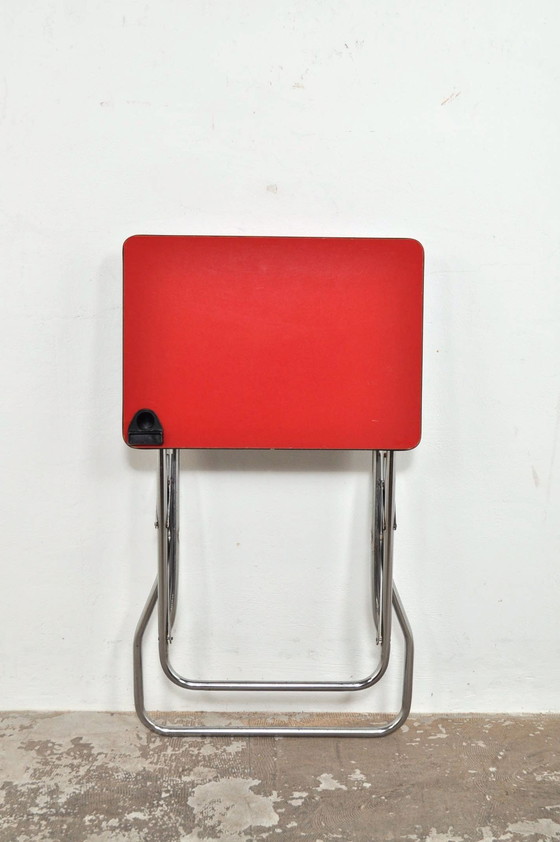 Image 1 of Banc d'école vintage italien pliable