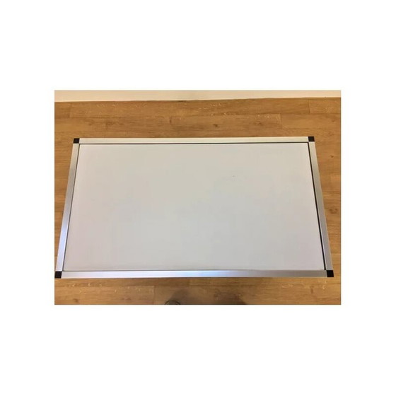 Image 1 of Chariot de service vintage en aluminium brossé, 1970