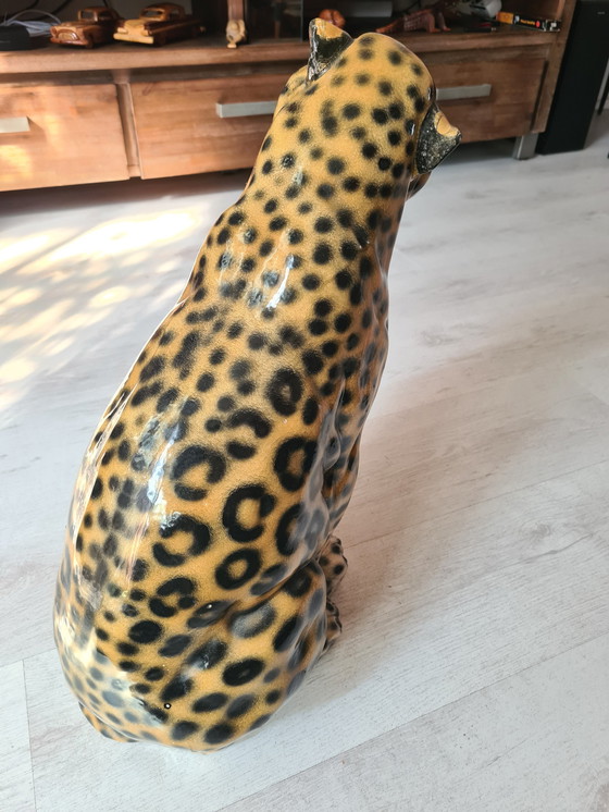 Image 1 of Vintage Italian Handmade Leopard