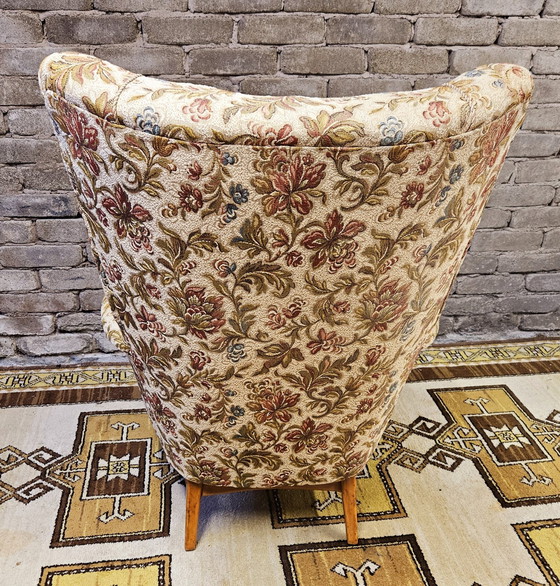 Image 1 of Fauteuil Oreille 1960 Vintage 