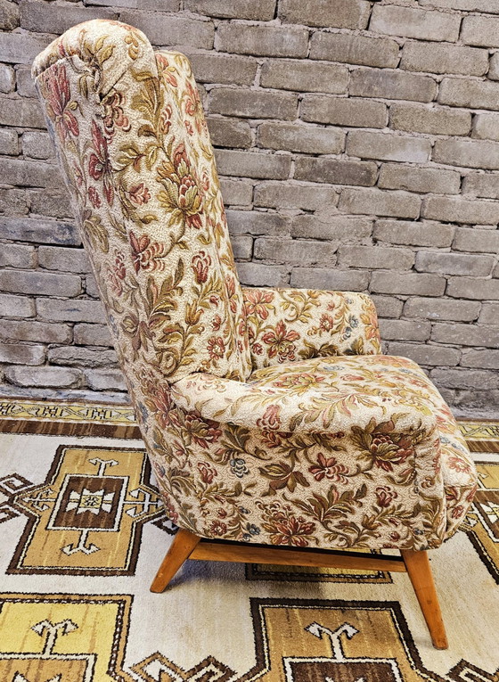 Image 1 of Fauteuil Oreille 1960 Vintage 