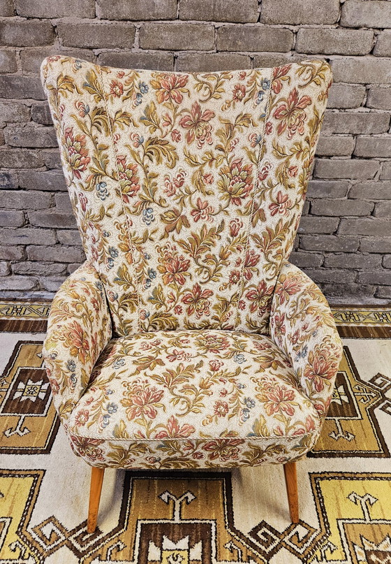 Image 1 of Fauteuil Oreille 1960 Vintage 