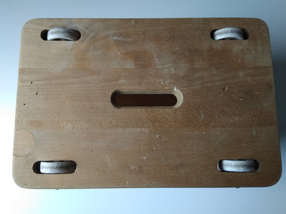 Image 1 of Jukka Rullajakkara, Tabouret vintage à roulettes, 1960s