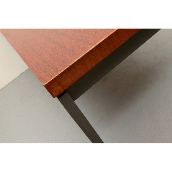 Image 1 of Table basse vintage en teck et métal, années 1960