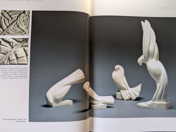 Image 1 of Sculpture de pigeon par Jacques Adnet, 1920S