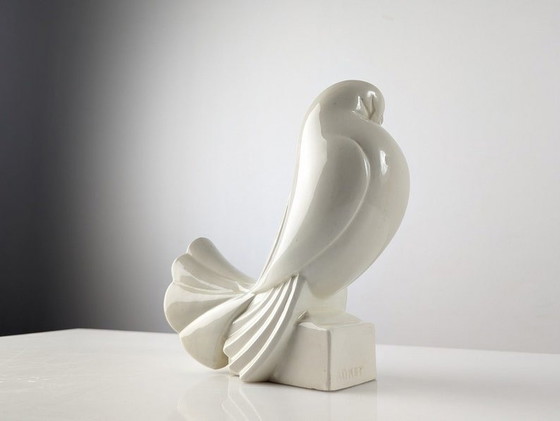 Image 1 of Sculpture de pigeon par Jacques Adnet, 1920S