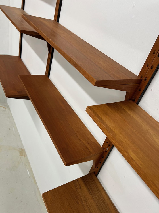 Image 1 of Système d'étagères modulaires par Poul Cadovius pour Cado