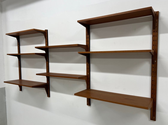 Image 1 of Système d'étagères modulaires par Poul Cadovius pour Cado