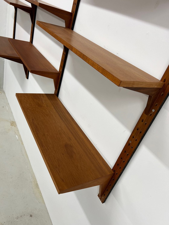 Image 1 of Système d'étagères modulaires par Poul Cadovius pour Cado