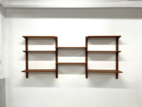 Image 1 of Système d'étagères modulaires par Poul Cadovius pour Cado