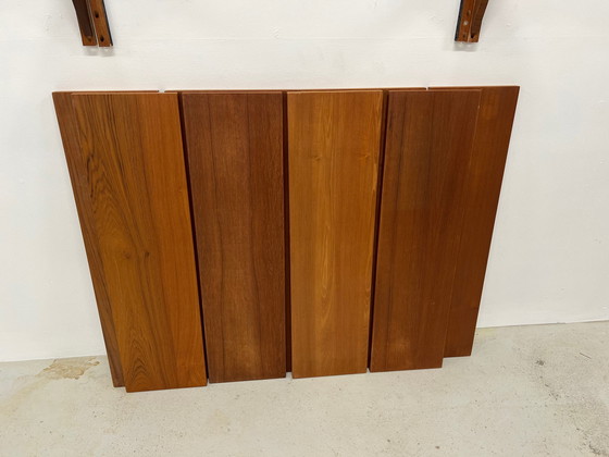 Image 1 of Système d'étagères modulaires par Poul Cadovius pour Cado