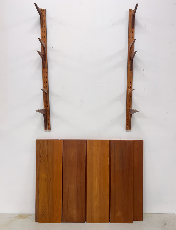Image 1 of Système d'étagères modulaires par Poul Cadovius pour Cado