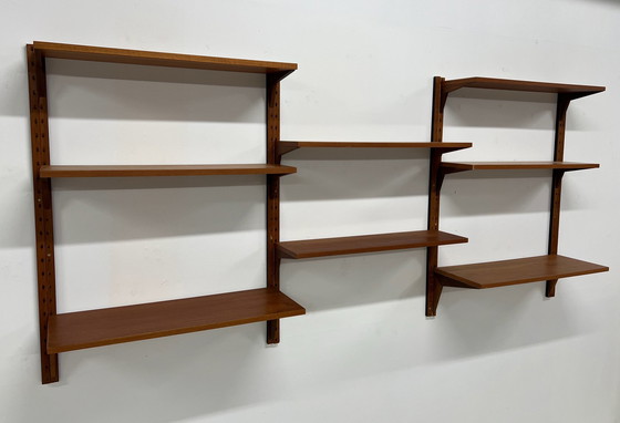 Image 1 of Système d'étagères modulaires par Poul Cadovius pour Cado