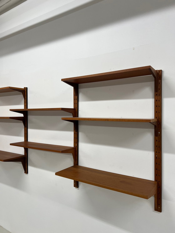 Image 1 of Système d'étagères modulaires par Poul Cadovius pour Cado