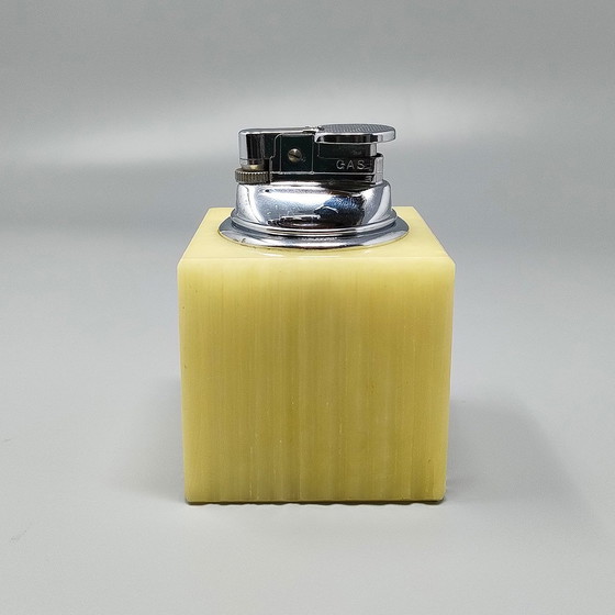 Image 1 of 1960S Gorgeous Alabaster Smoking Set By Romano Bianchi