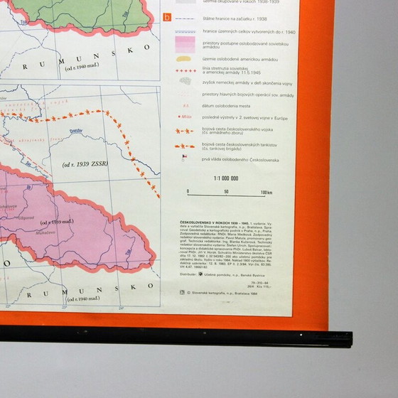 Image 1 of Carte plastique vintage, Tchécoslovaquie 1960