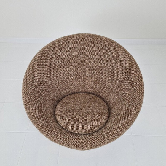 Image 1 of Fauteuil et ottoman vintage en forme de champignon par Pierre Paulin pour Artifort, 1960s
