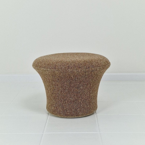 Image 1 of Fauteuil et ottoman vintage en forme de champignon par Pierre Paulin pour Artifort, 1960s