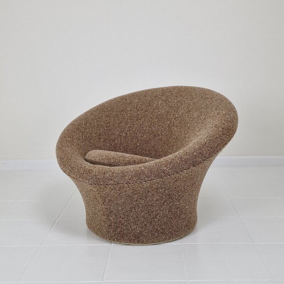 Image 1 of Fauteuil et ottoman vintage en forme de champignon par Pierre Paulin pour Artifort, 1960s