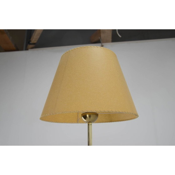 Image 1 of Lampadaire vintage en laiton et parchemin pour Ikea, 1980