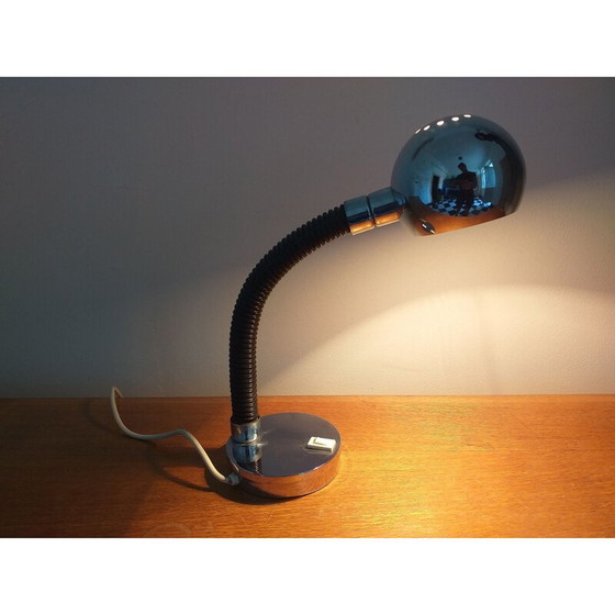 Image 1 of Lampe de table Mid Century Elbow Targetti Sankey Italie 1970