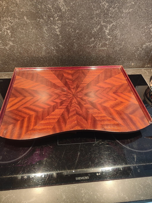 Table basse pliante en palissandre