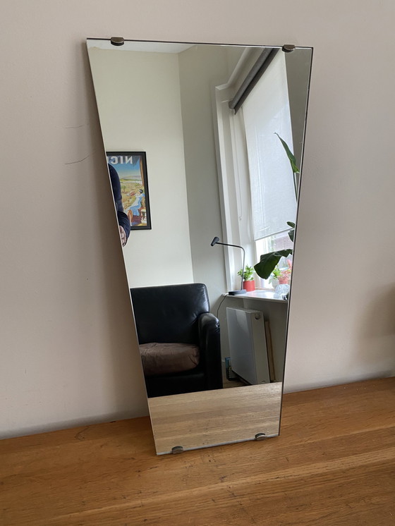 Image 1 of Mid Century Vanity Wall Cabinet Flottant Avec Miroir