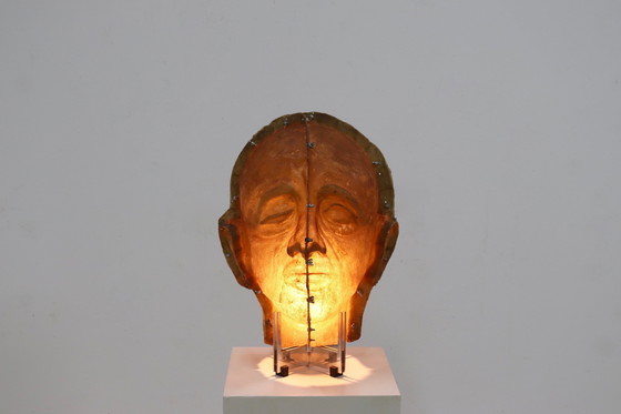 Image 1 of Lampe de table vintage Sculpture lumineuse