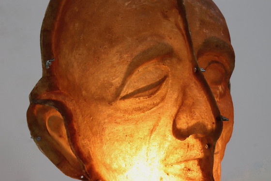 Image 1 of Lampe de table vintage Sculpture lumineuse