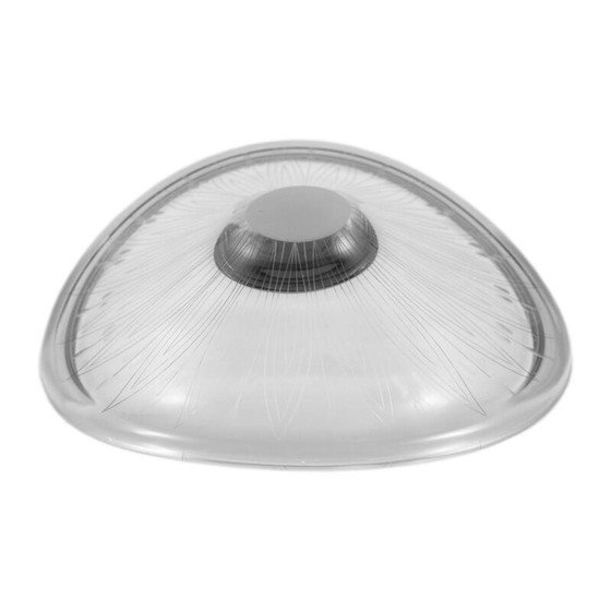 Image 1 of Plat vintage en verre fumé Selandia par Per Lütken, 1950