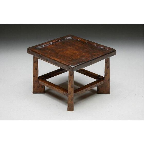 Image 1 of Table basse organique artisanale vintage, France 1950s