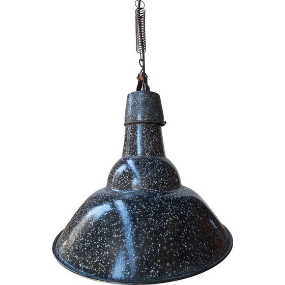 Image 1 of Suspension industrielle vintage "Sammode" 1950