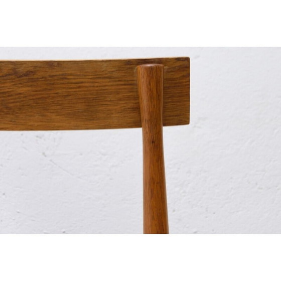Image 1 of Ensemble de 3 chaises vintage en bois de hêtre par Jitona, Tchécoslovaquie 1970
