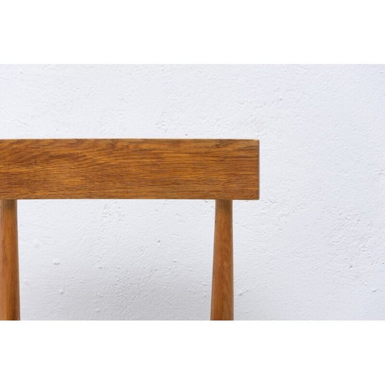 Image 1 of Ensemble de 3 chaises vintage en bois de hêtre par Jitona, Tchécoslovaquie 1970