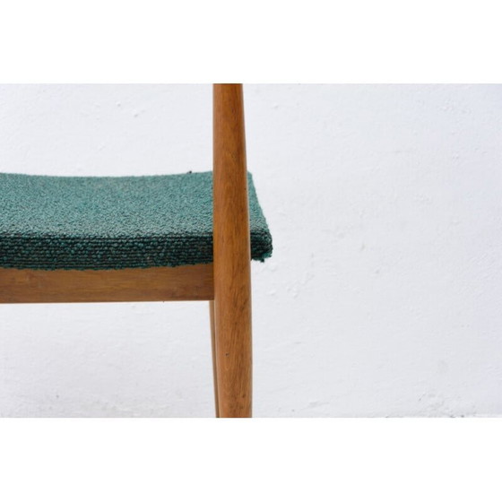 Image 1 of Ensemble de 3 chaises vintage en bois de hêtre par Jitona, Tchécoslovaquie 1970