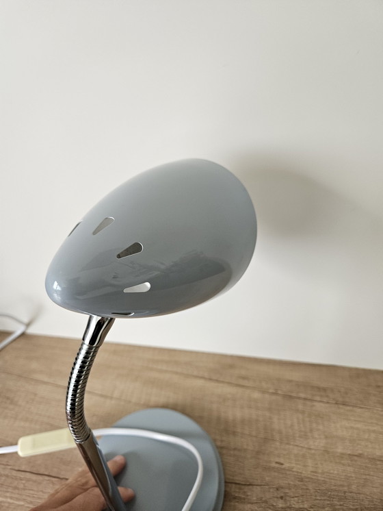 Image 1 of Lampe de bureau vintage à col de cygne