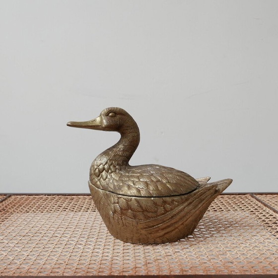 Image 1 of Seau à glace vintage en forme de canard par Mauro Manetti, Italie 1960