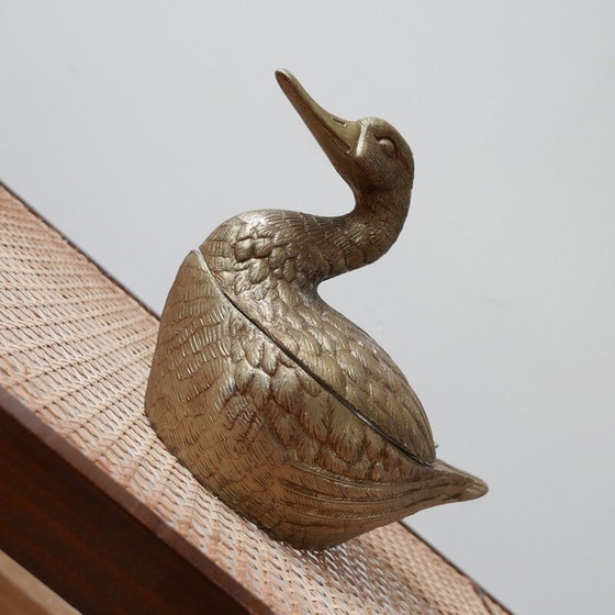 Image 1 of Seau à glace vintage en forme de canard par Mauro Manetti, Italie 1960