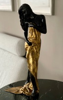 Statue en bronze Art Déco Lumiere