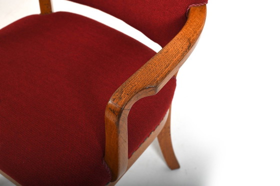 Image 1 of Ancienne chaise Fritz Hansen en chêne