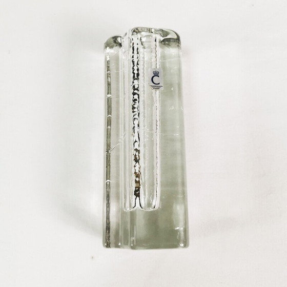 Image 1 of Vase vintage en cristal de Christinen Hutte, Allemagne 1960