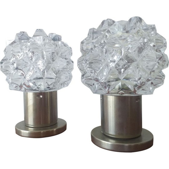 Image 1 of Paire de lampes de table vintage de Kamenicky Senov, 1970