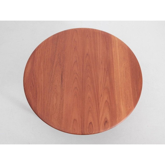 Image 1 of Table basse vintage scandinave en teck massif par Hvidt et Mølgaard Nielsen, Daneamark