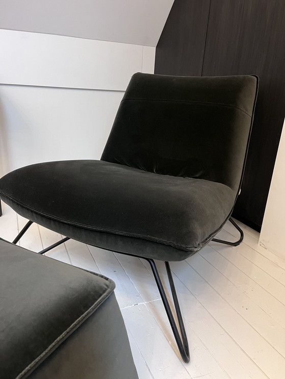 Image 1 of Rolf Bens 394 Fauteuil et pouf