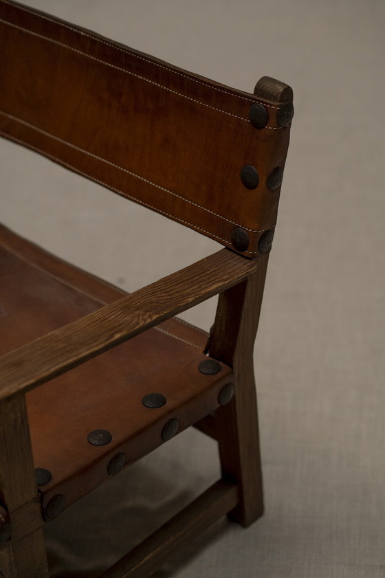 Image 1 of Ensemble de fauteuils Brutalist espagnols