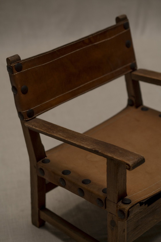 Image 1 of Ensemble de fauteuils Brutalist espagnols