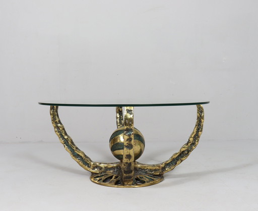 Table basse d'Henri Fernandez, modèle 'Octo', France, années 1970